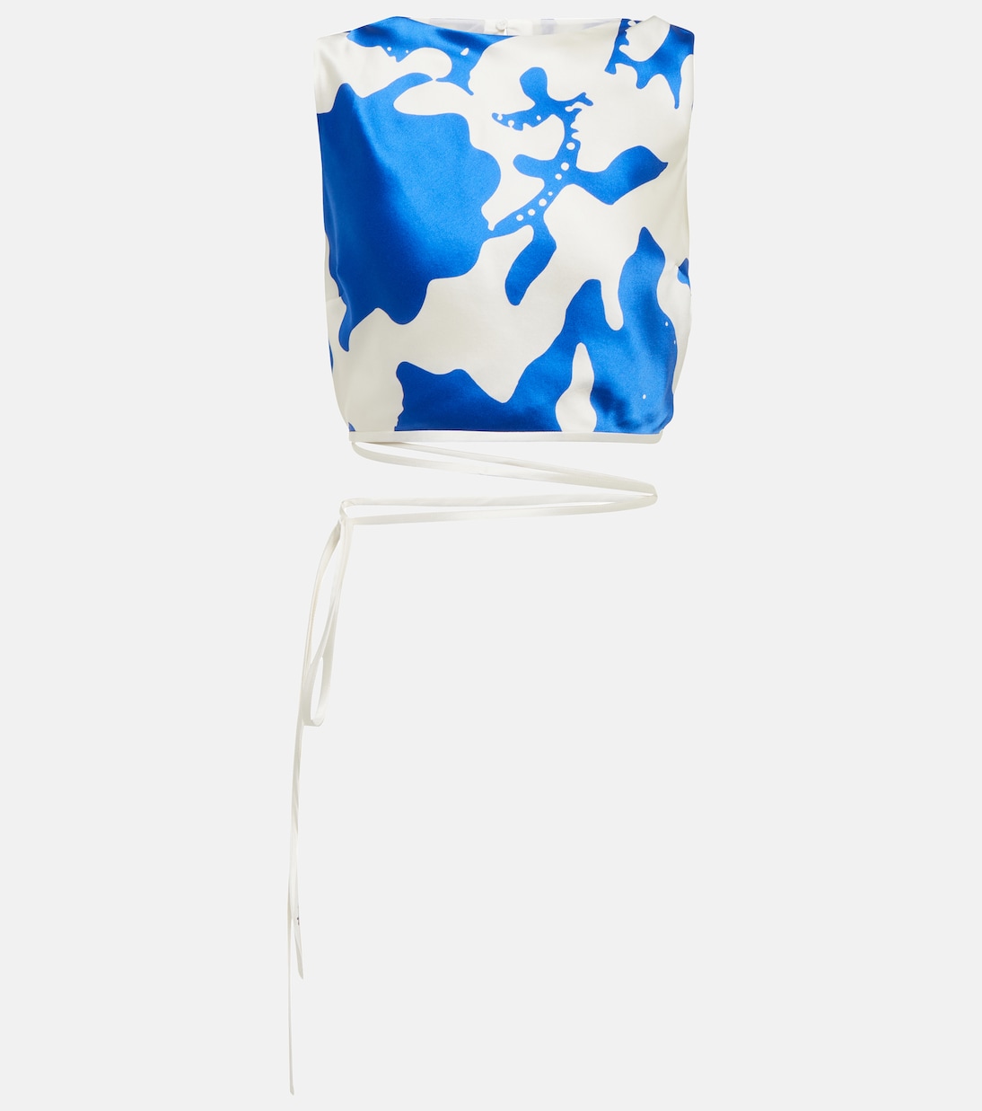 

Шелковый топ с принтом Эсме SIR, Merce Abstract Print