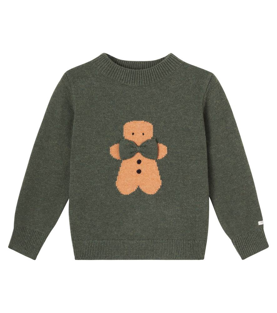 

Денновский шерстяной свитер Donsje, Night Green