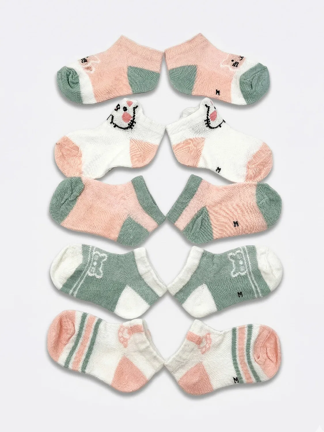 Носки "Netzsocken Katze 0-3 Jahre" Vivi Idee, Apricot — фото 2