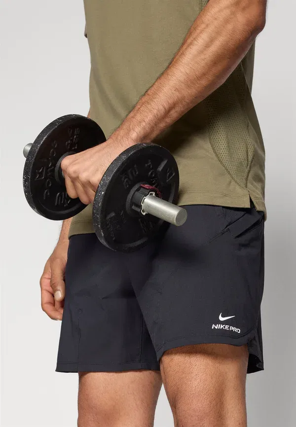 Спортивные шорты Nike Performance, 6 дюймов, черный/белый — фото 4