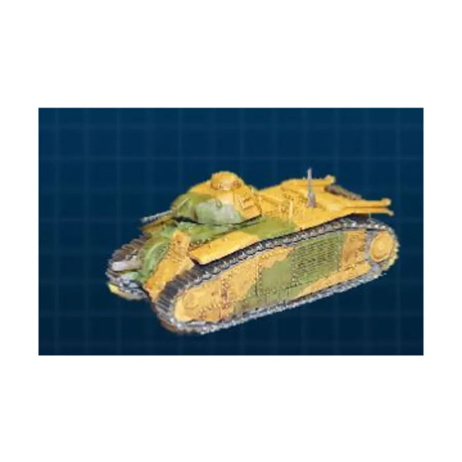 

Прототип французского Char B1 HT-11, Tanks (25mm) (Reviresco)