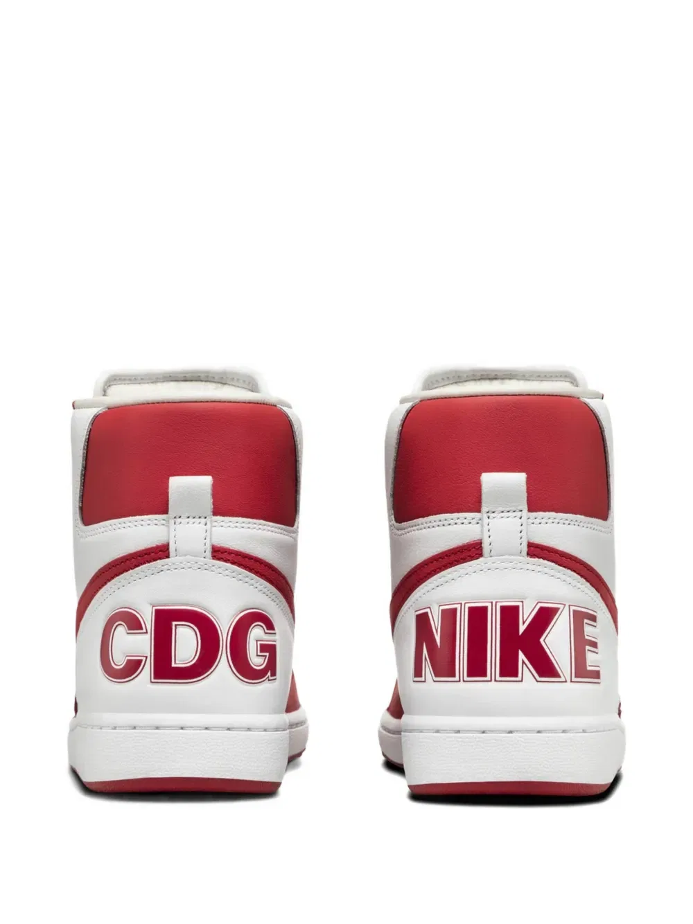 Кроссовки X x comme des garcons homme plus со вставками на шнуровке Nike, белый — фото 3