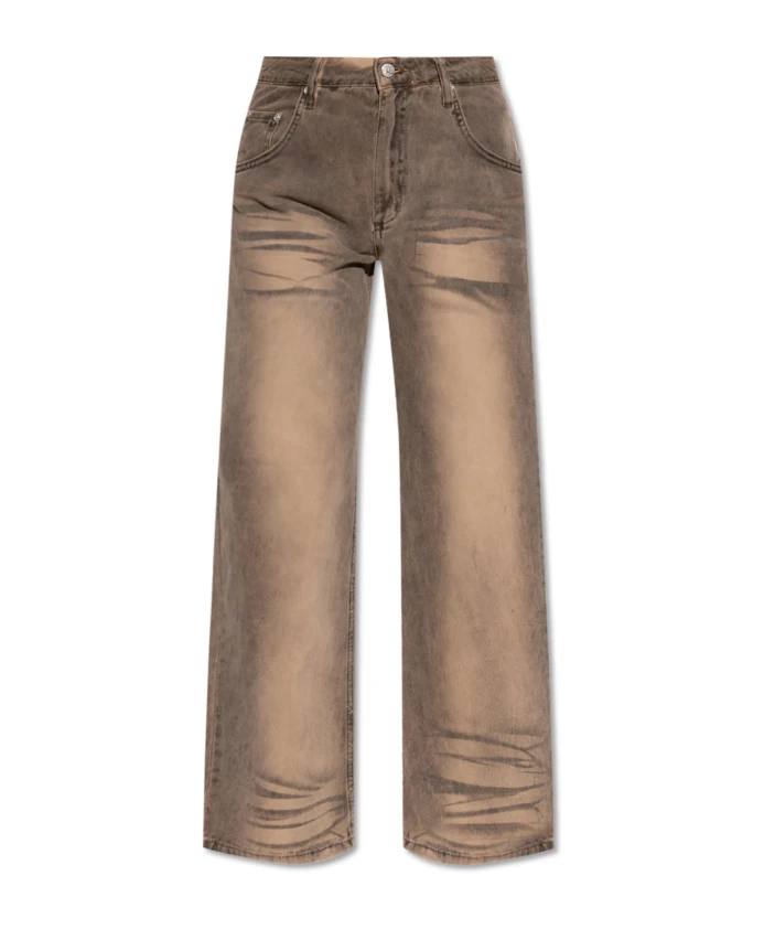 

Джинсы с высокой талией Misbhv, коричневый