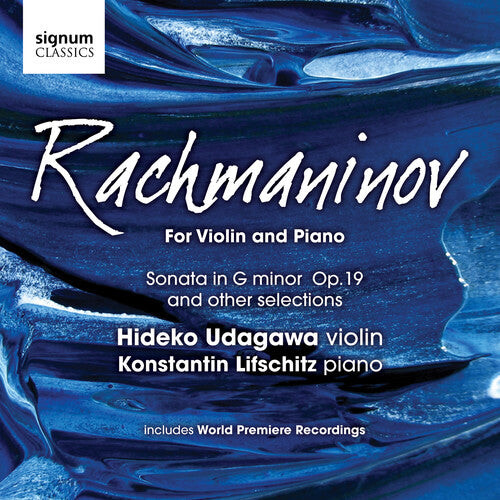 

CD диск Rachmaninoff / Udagawa / Lifschitz: For Violin & Piano