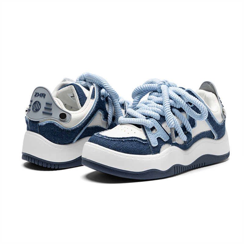 

Кроссовки ZHR Skateboarding Shoes Unisex Low-top, коричневый