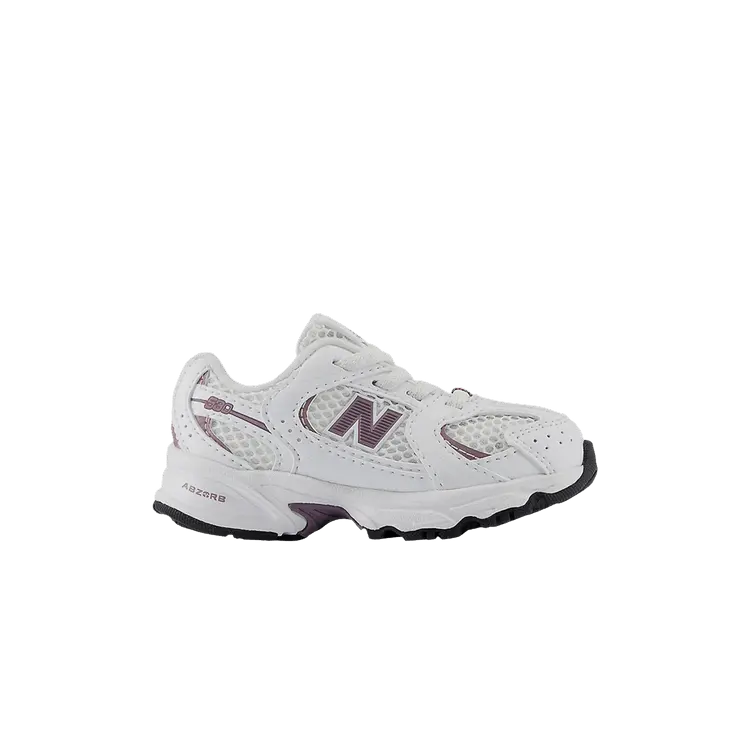 

Кроссовки New Balance 530 Bungee Toddler White Dark Ice Wine, белый