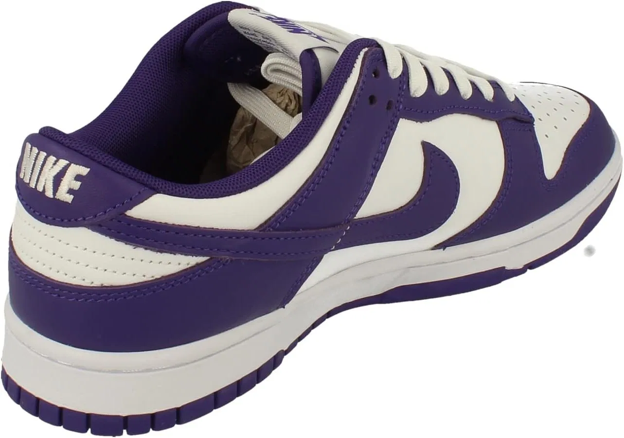 Кроссовки мужские Nike, белый фиолетовый — фото 3