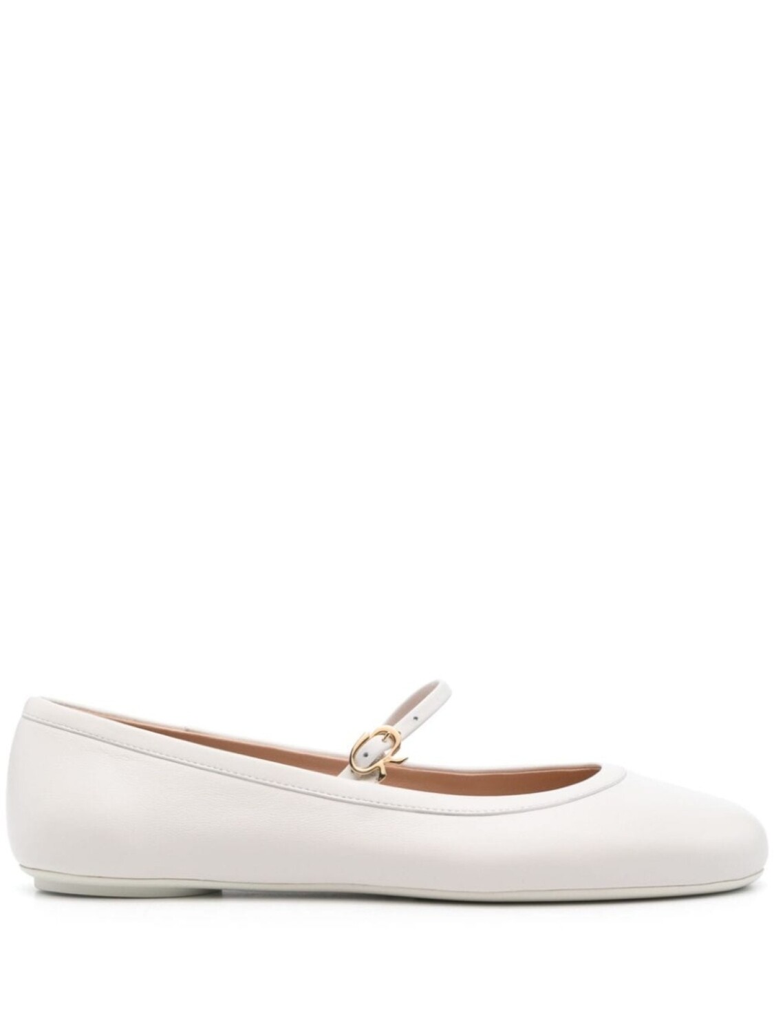 

Gianvito Rossi балетки Carla, белый