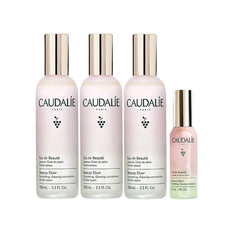 CAUDALIE Спрей-сыворотка для лица OUTILI Queen Water Grape увлажняющий, освежающий, тонизирующий, 100 мл, Serums 100ml*3+Serums 30ml