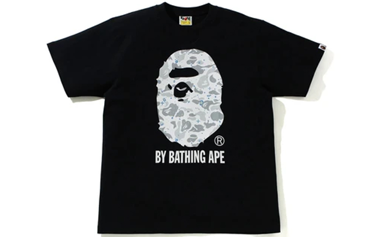 

Футболка Ape Head Series для мужчин A Bathing Ape, черный