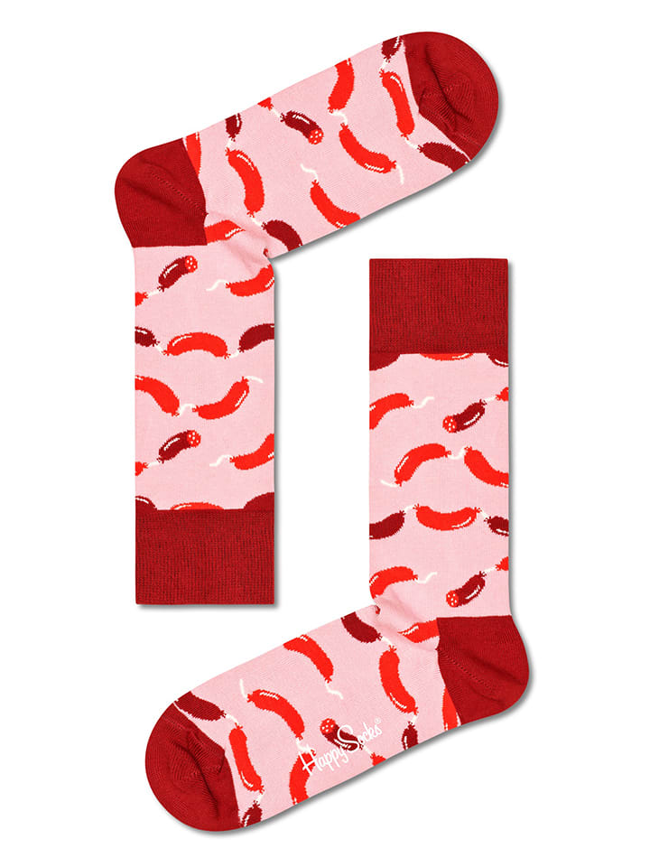 

Носки Happy Socks, цвет rosa/rot