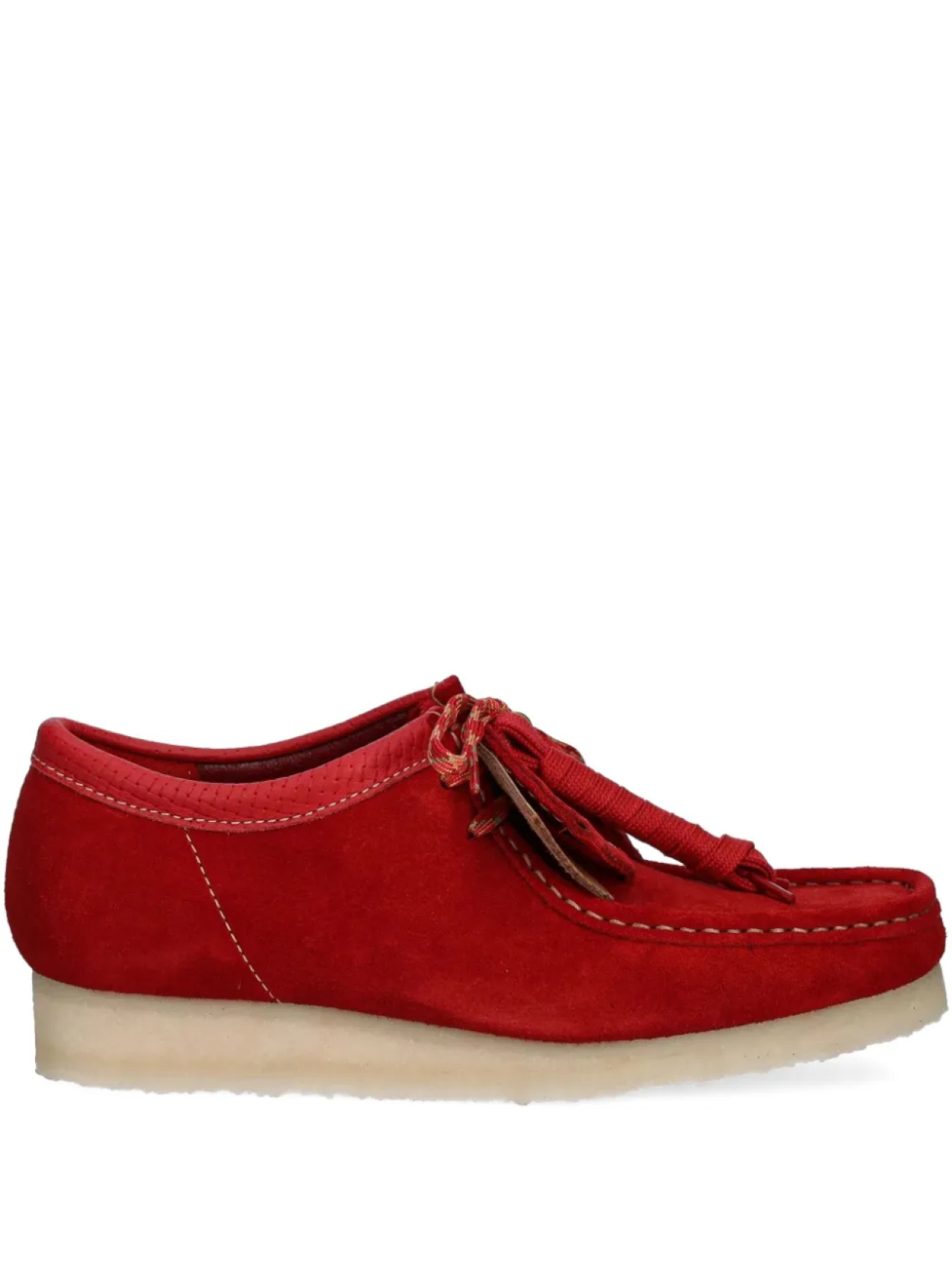 

Ботинки-мокасины с бахромой Clarks Originals, красный