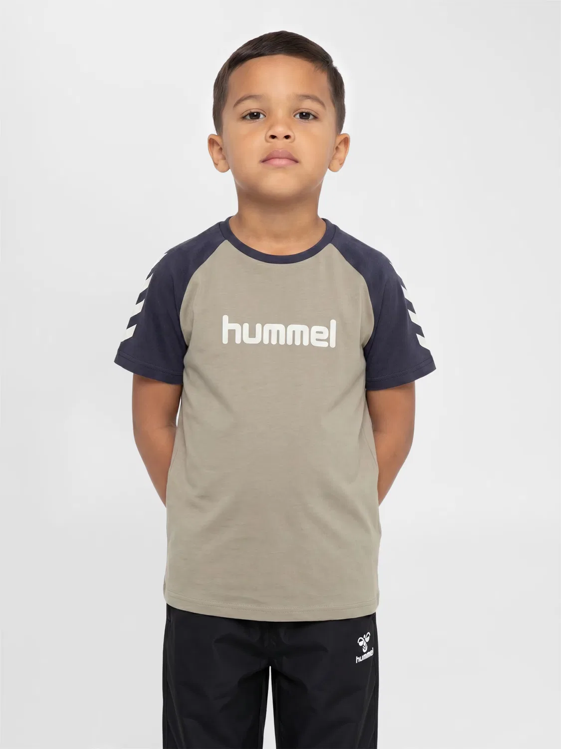 Рубашка Hummel Performance серого цвета — фото 4