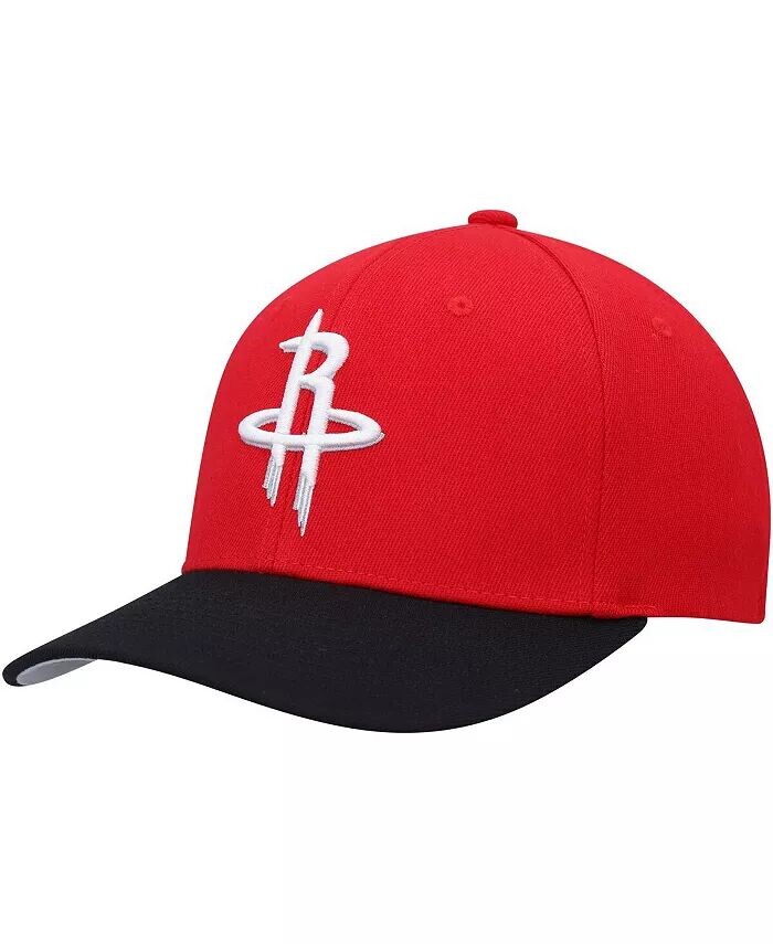 

Мужская красно-черная кепка Houston Rockets MVP Team двухцветная с эластичной спинкой 2.0 Mitchell & Ness, красный