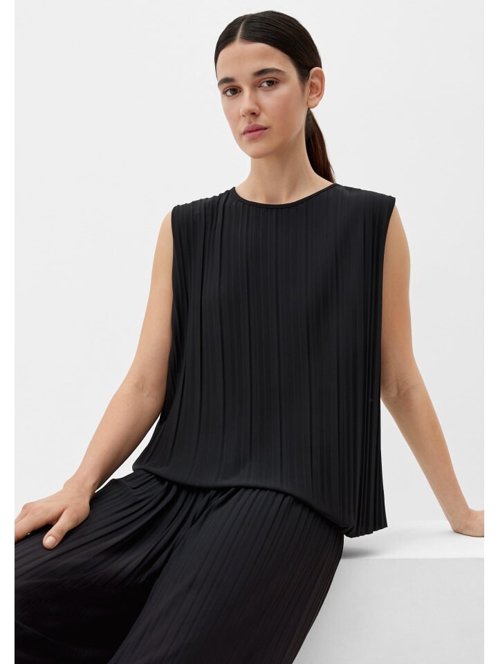 

Футболка s.Oliver BLACK LABEL T-Shirt ärmellos, черный