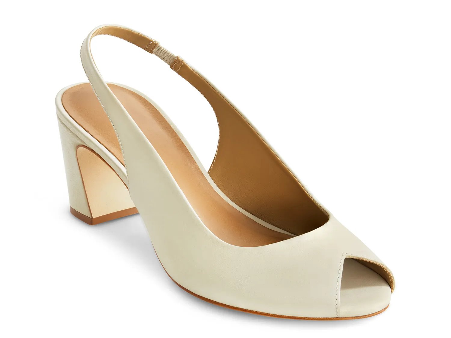 Сандалии Bernardo Adell Pump, Eggshell Leather