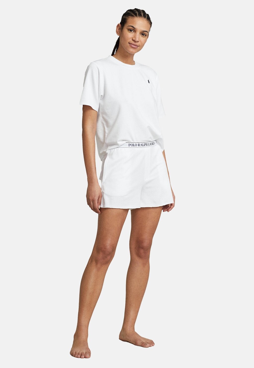 Пижама SHORT SLEEVE SET Polo Ralph Lauren, белый — фото 4