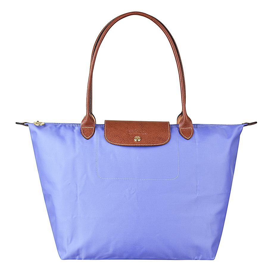 

LONGCHAMP Сумка-пельмень из переработанного холста с кожаными деталями