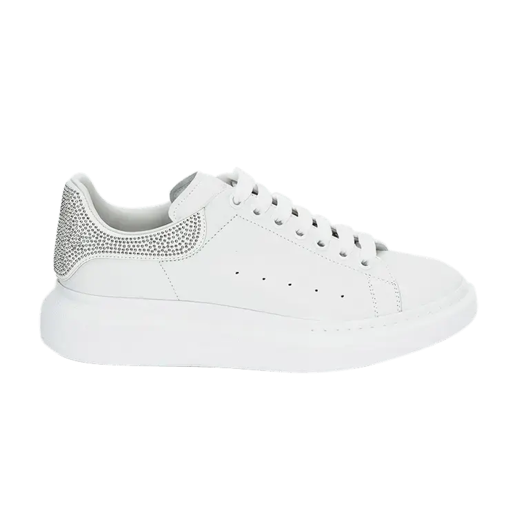 Кроссовки Alexander McQueen Oversized Sneaker, White Silver