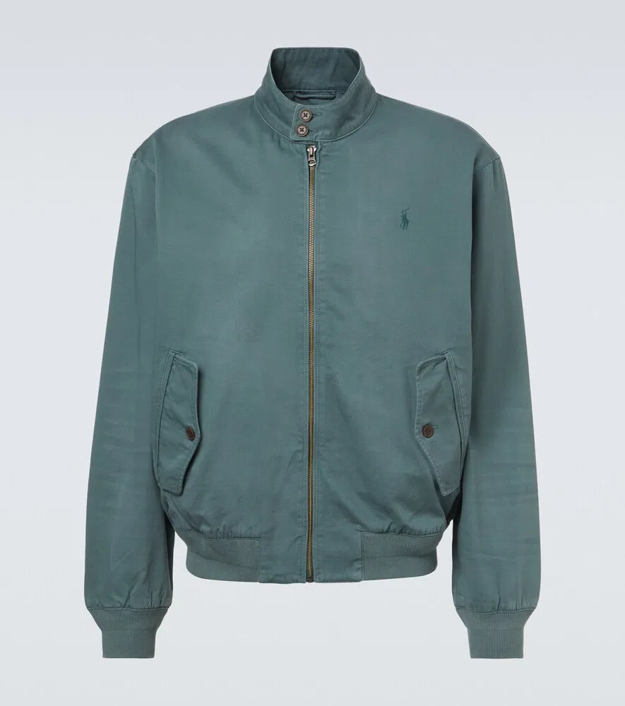 Хлопковая куртка-чинос Bedford Polo Ralph Lauren, зеленый