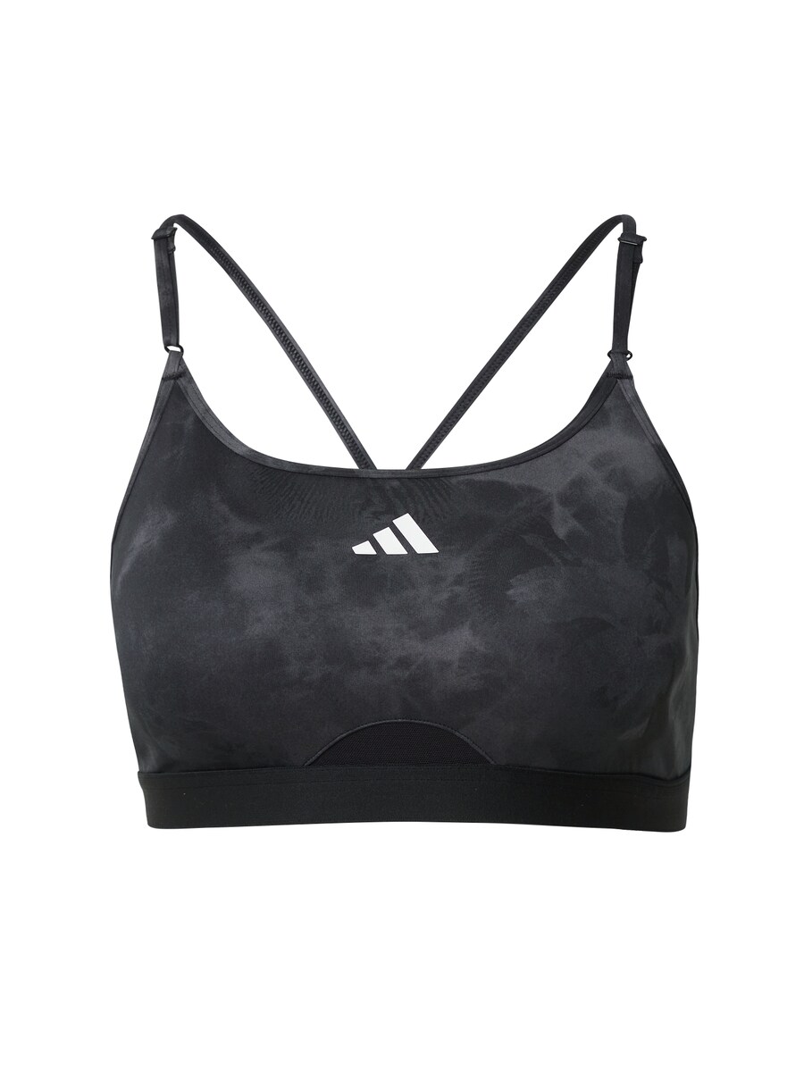 

Спортивный бюстгальтер без косточек ADIDAS PERFORMANCE Aeroreact Train Essentials, цвет Grey/Anthracite