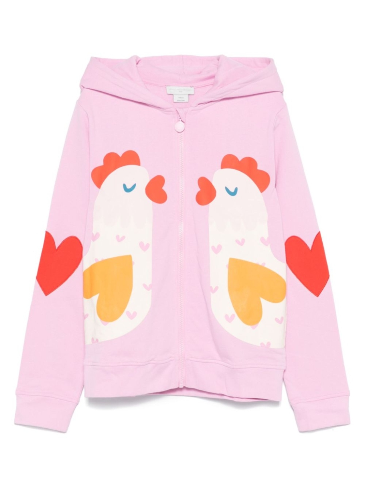 

Stella McCartney Kids худи с цветочным принтом, розовый