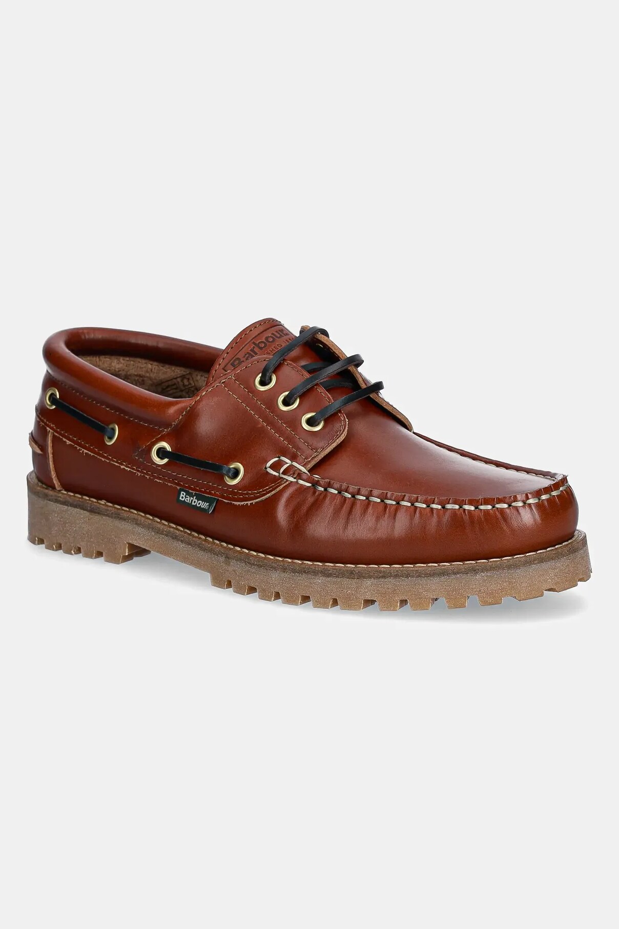 

Кожаные туфли Deck Barbour, коричневый