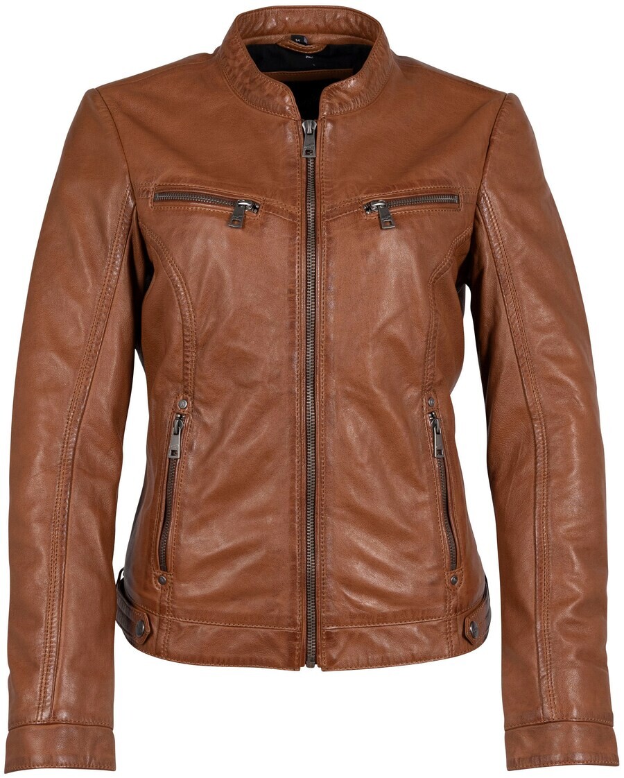 

Кожаная куртка Gipsy by Mauritius Between-Season Jacket Janka, карамельный