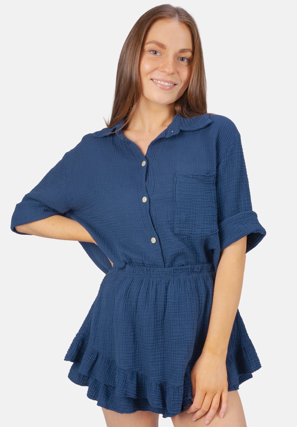 

Мини-юбка LORENA MUSSELIN - Shorts Seasons of April, синий