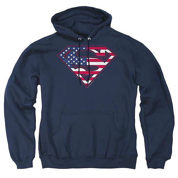 

Толстовка с капюшоном Superman u s shield adult Licensed Character