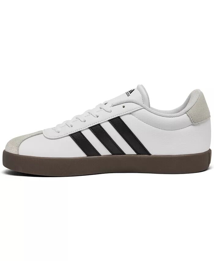 Повседневные кроссовки Big Kids VL Court 3.0 от Finish Line Adidas, белый — фото 3
