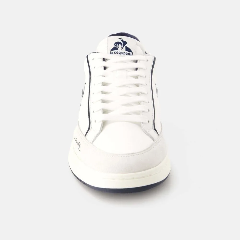 Кроссовки Le Coq Sportif Unisex Noah_2 Ripstop Optical White/Dress Blue, белый/голубой — фото 4