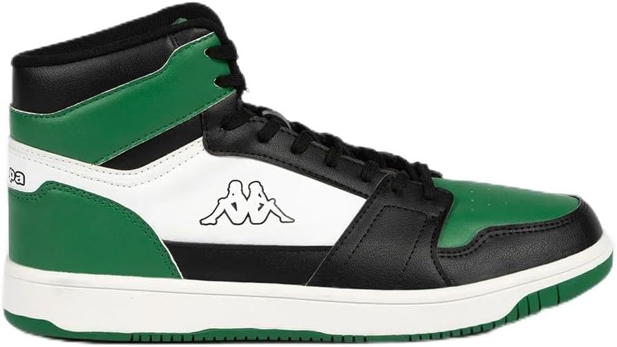 

Унисекс кроссовки Kappa Basil MD, белый/черный/зеленый