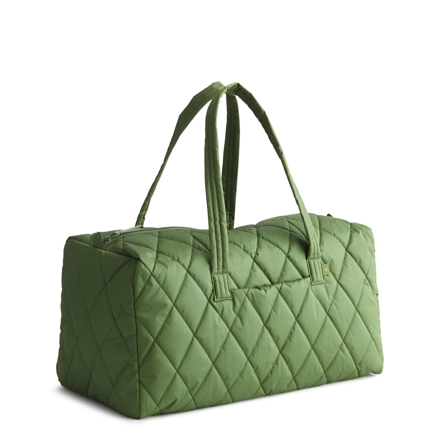 

Ультралегкая большая дорожная сумка Outlet Vera Bradley, зеленый