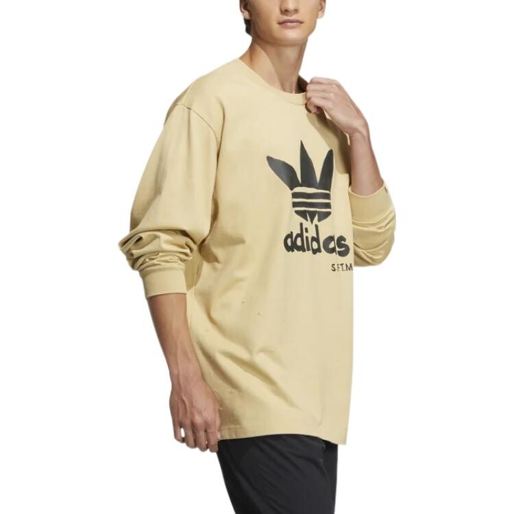 Футболка Song For The Mute X унисекс желтая Adidas Originals, желтый — фото 2