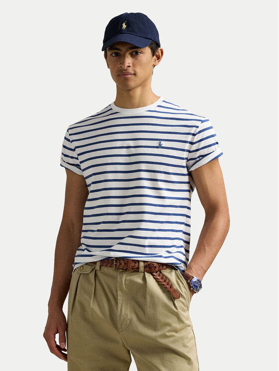 

Футболка облегающего кроя на заказ 710938134008 Polo Ralph Lauren, синий