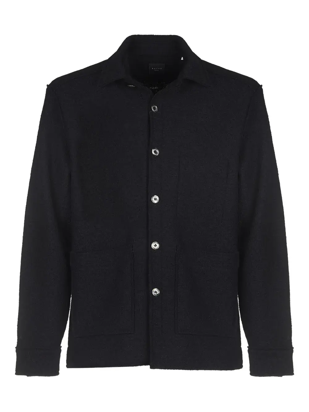 

Рубашка с карманом на пуговице Xacus, черный