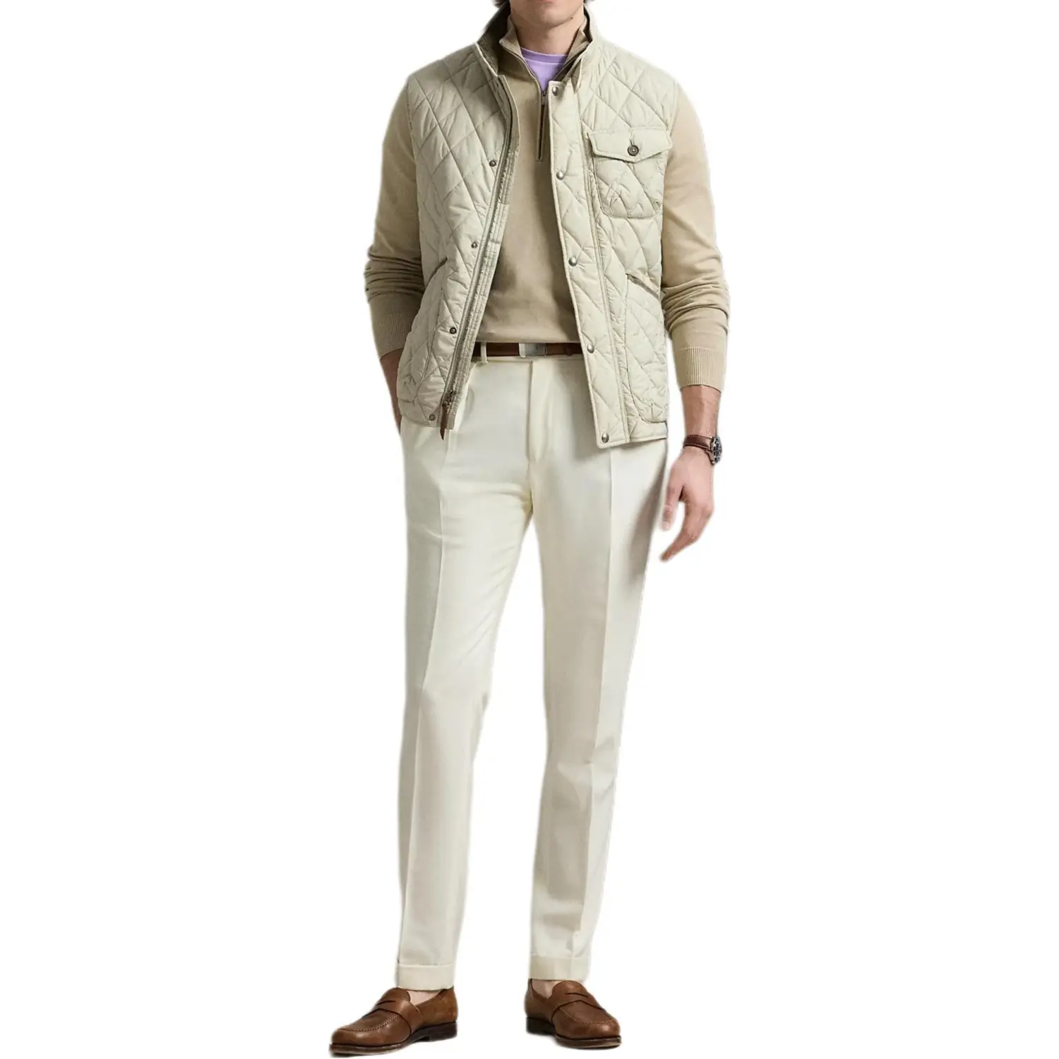Polo Ralph Lauren Серая женская жилетка, Gray — фото 2