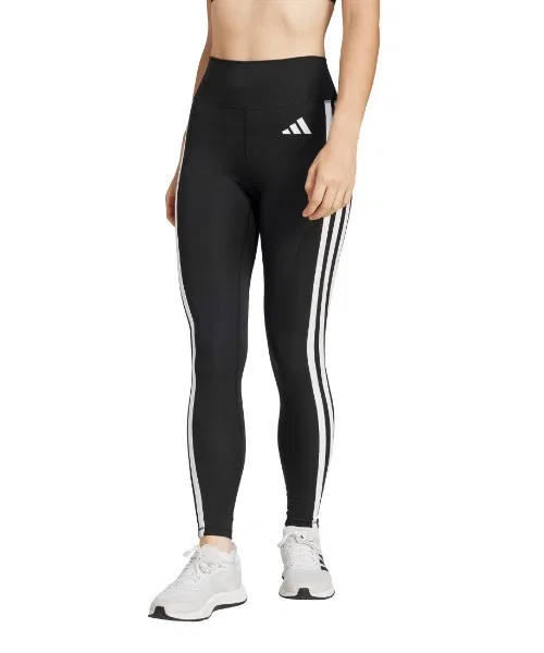Леггинсы adidas Optime Essentials 3-полосные 7/8, черные