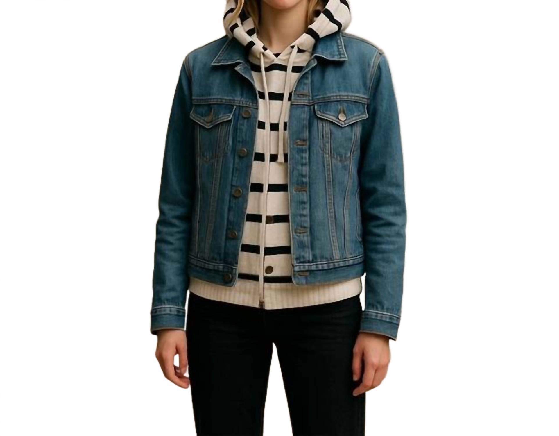 

Джинсовая куртка Two-Fer в синем дениме J. Society