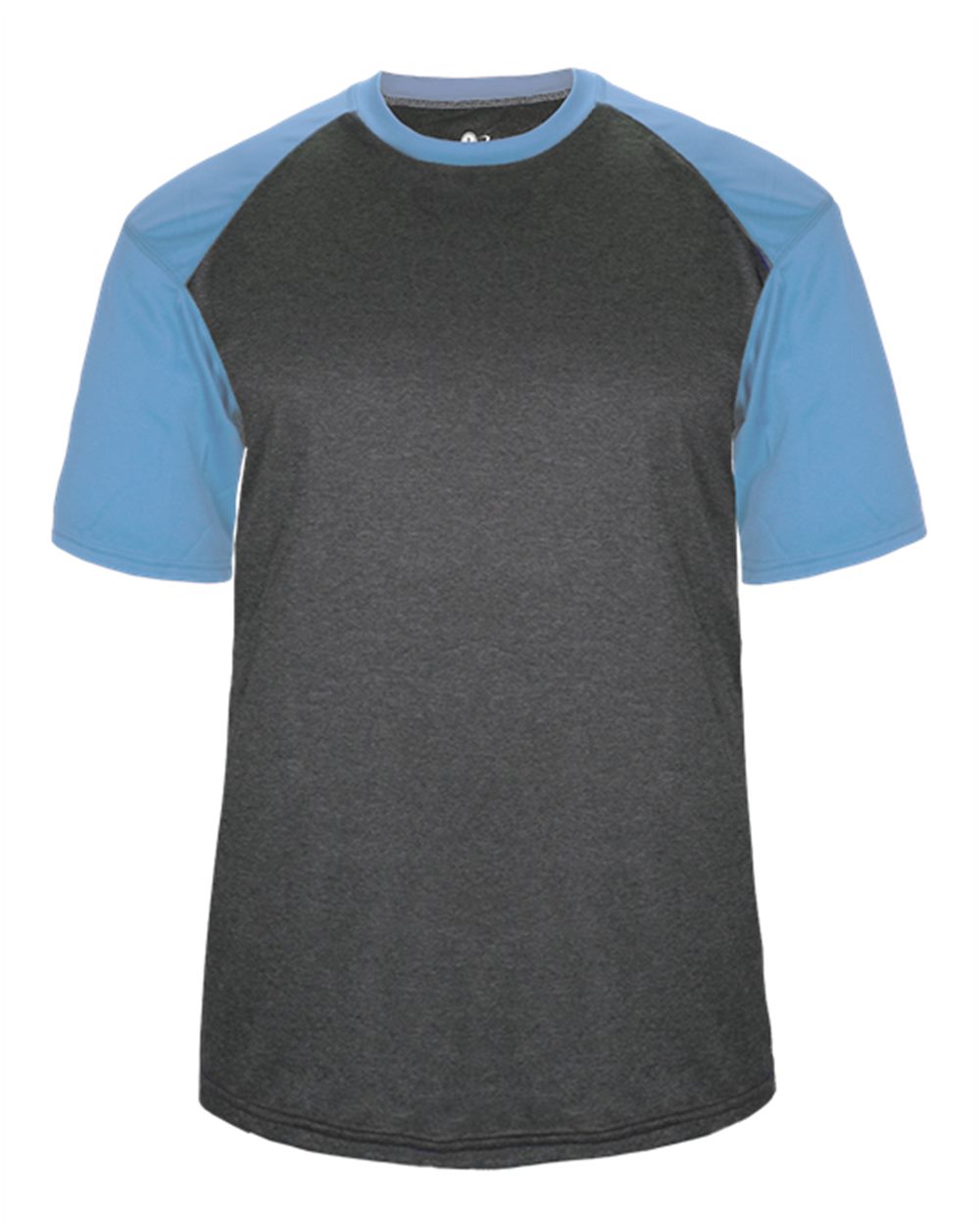 

Футболка Pro Heather Sport Badger, цвет carbon heather/ columbia blue