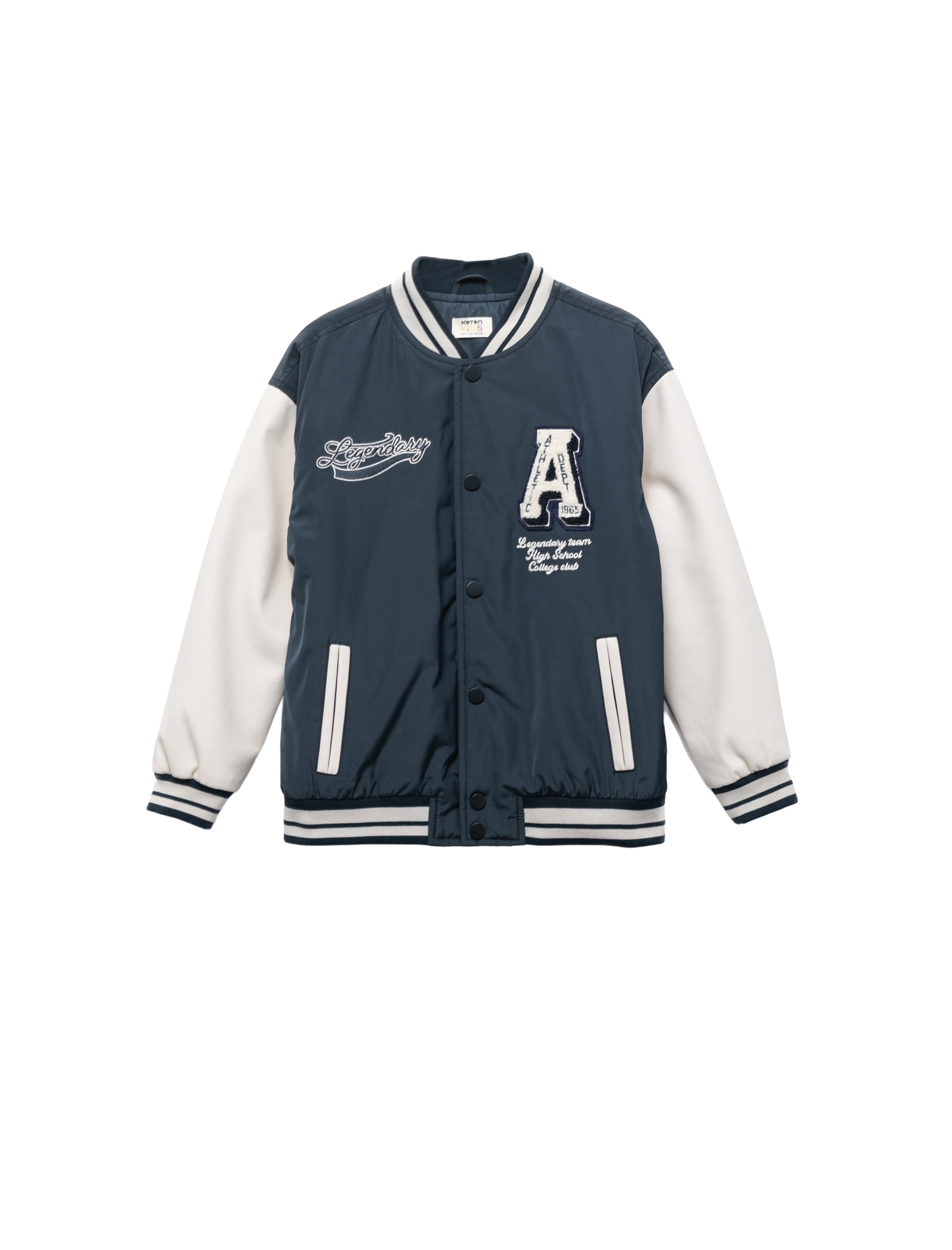 

Koton Толстовка с молнией в морском синем цвете