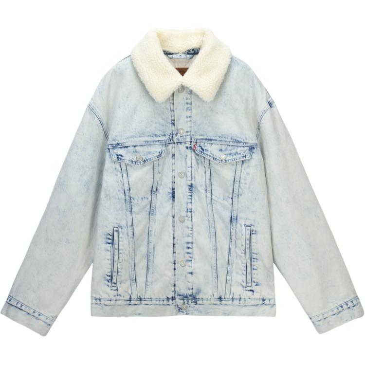 

Levis Джинсовая куртка Levi's мужская светло-синяя, Синий, Levis Джинсовая куртка Levi's мужская светло-синяя