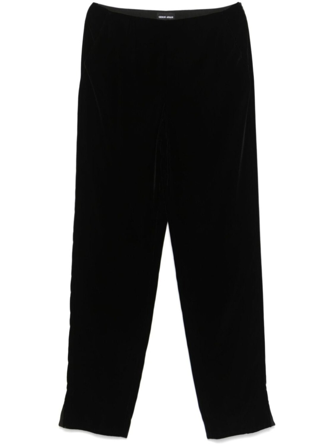 

Giorgio Armani бархатные брюки, черный