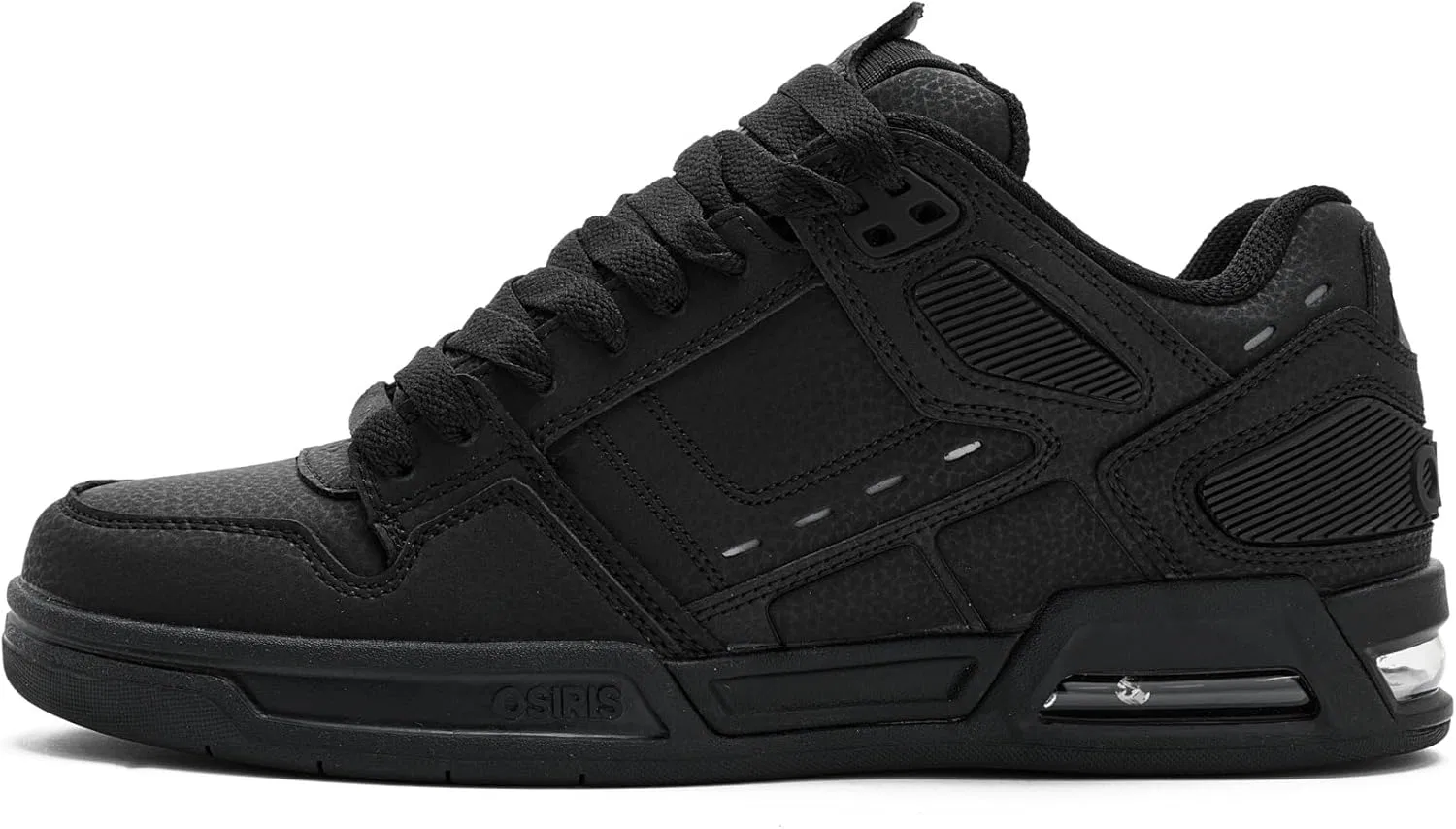 Кроссовки для скейтбординга Osiris, цвет Black/Black/Black — фото 4