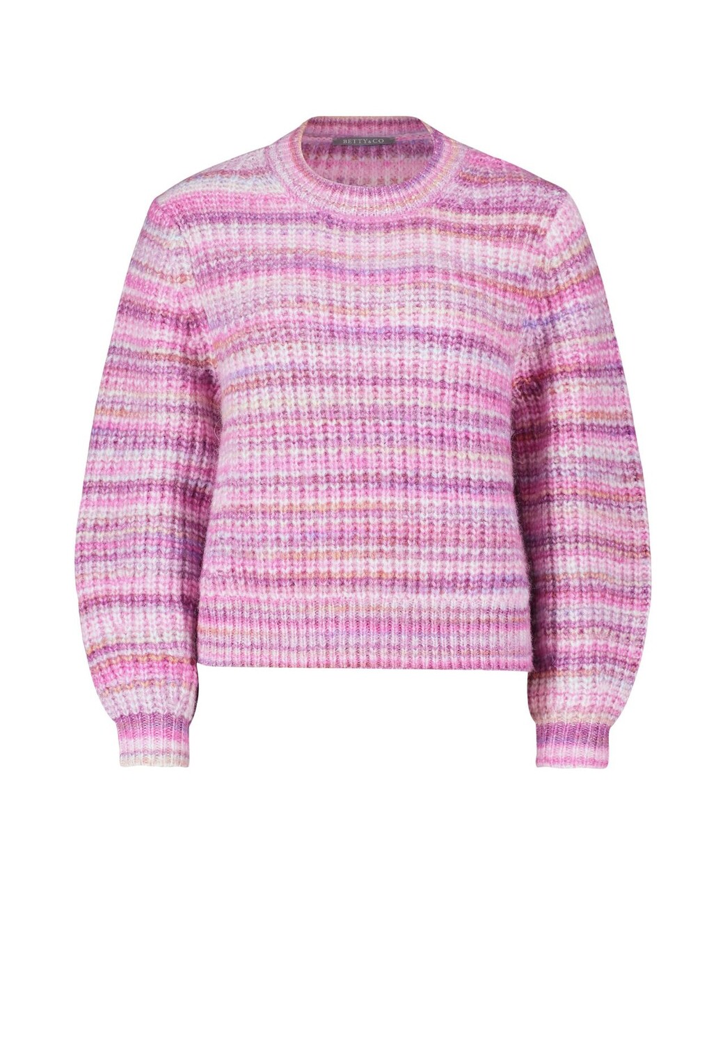 

Вязаный свитер из фантазийной пряжи BETTY & CO, цвет Ros_/ros_