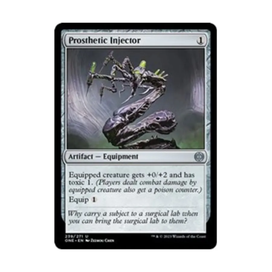 

CCG Протезный инжектор (U), MTG - Phyrexia: All Will Be One