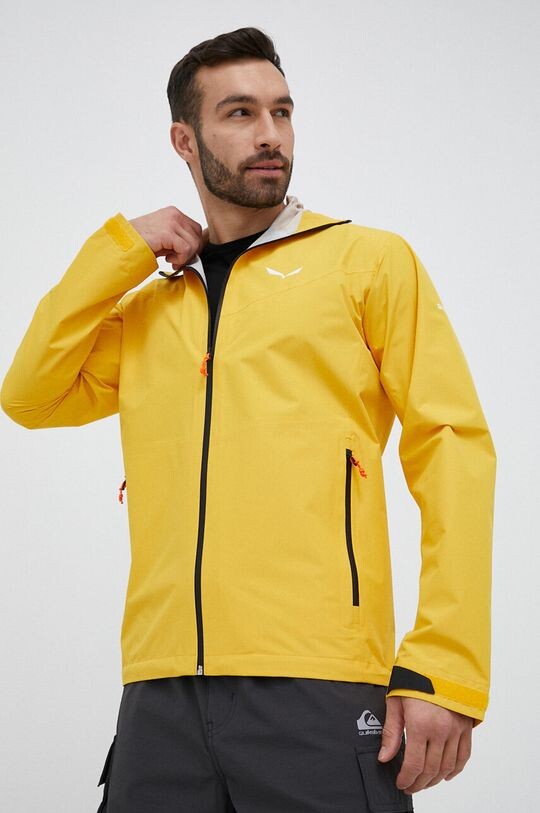 

Куртка Puez Aqua 4 PTX 2,5 л для активного отдыха Salewa, желтый