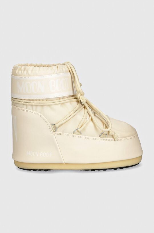 Зимние ботинки Moon Boot ICON LOW NYLON короткие на платформе, бежевый — фото 2