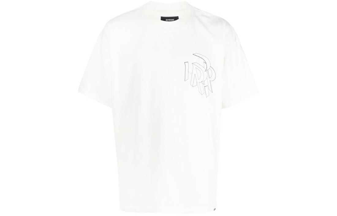 

REPRESENT Футболка мужская белые